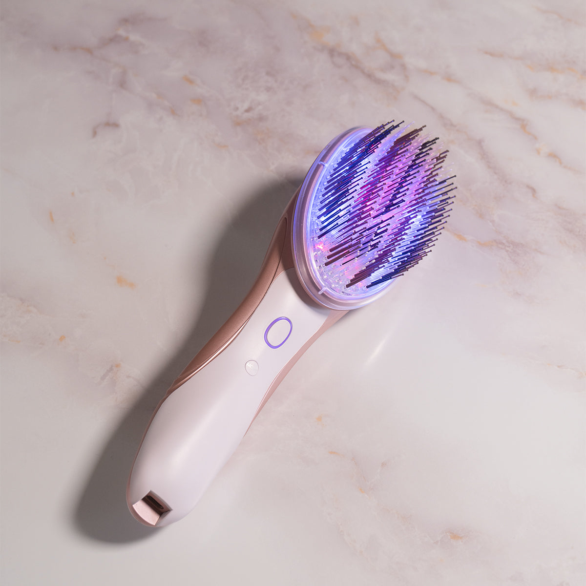 ELLE スタイリストイオングロウブラシ（ピンク）